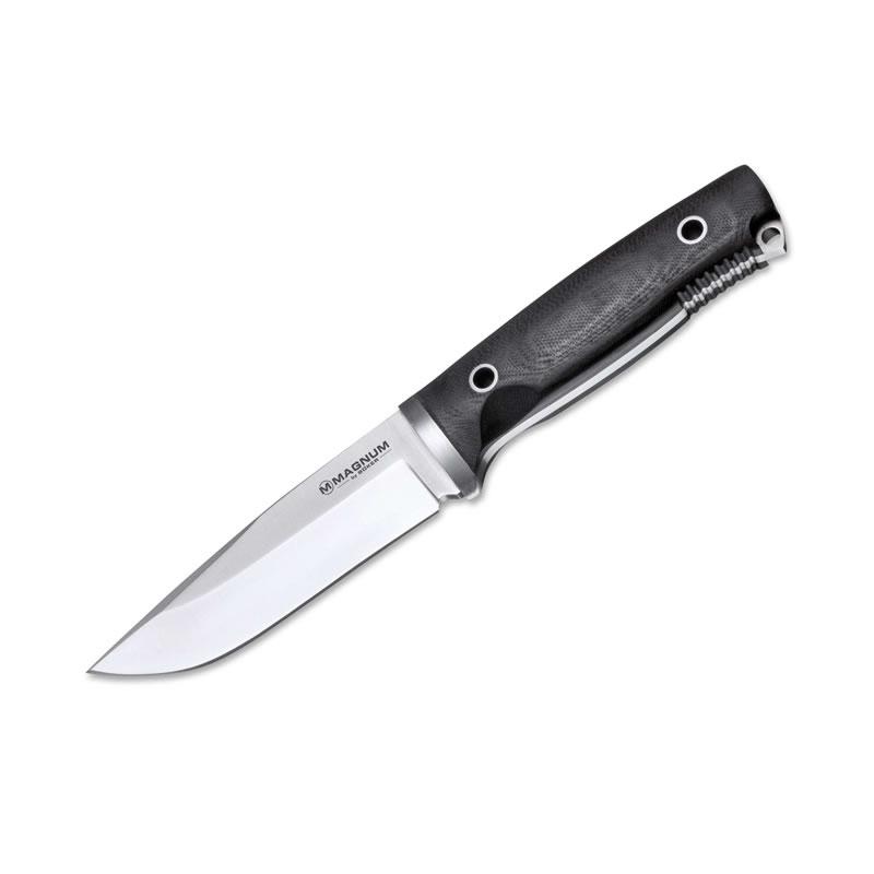 Magnum Dayhike: Magnum Dayhike **|**|** The ideal fixed blade knife for your next hike but also for everyday chores. ?This rugged knife features a 440 stainless steel blade with full tang construction. ?The contoured