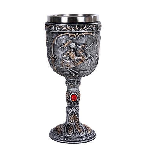 MEDIEVAL KNIGHT GOBLET: MEDIEVAL KNIGHT GOBLET **|**|** MEDIEVAL KNIGHT GOBLET #TLJ54780
