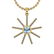 Certified 0.72 Ctw Blue Topaz And Diamond I1/I2 14K Gol