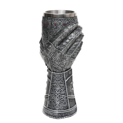 MEDIEVAL KNIGHT GAUNTLET GOBLET: MEDIEVAL KNIGHT GAUNTLET GOBLET **|**|** MEDIEVAL KNIGHT GAUNTLET GOBLET #TLJ54811
