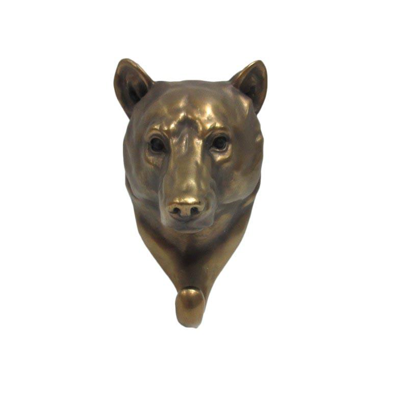 BEAR SINGLE HOOK WALL HANGER: BEAR SINGLE HOOK WALL HANGER **|**|** Approx Dims: 4 3/4in. x 4 1/2in. x 7 5/8in. #TLJ67007