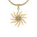 Certified 0.15 Ctw Diamond I1/I2 10k Yellow Gold Pendan