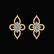Certified 0.55 Ctw Diamond I1/I2 10k Yellow Gold Stud E
