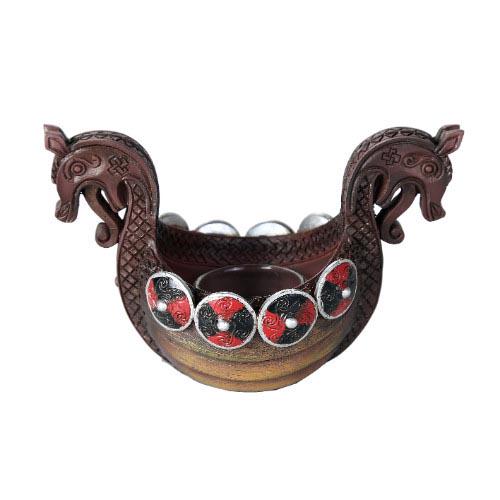 VIKING SHIP VOTIVE HOLDER: VIKING SHIP VOTIVE HOLDER **|**|** VIKING SHIP VOTIVE HOLDER #TLJ54927