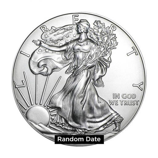 Silver Eagle Roll Of 20 Coins (solid Date Roll)