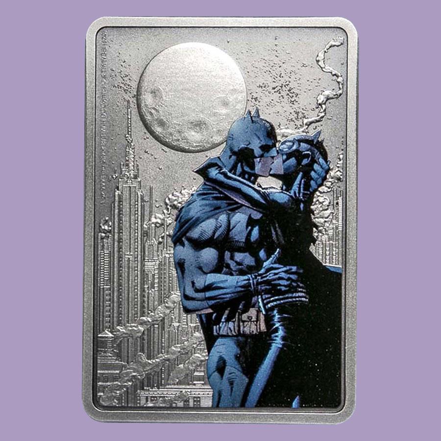 Collectible The Caped Crusader - The Kiss 2020 Niue 1 o: Collectible The Caped Crusader - The Kiss 2020 Niue 1 oz Silver Coin **|**|** Collectible The Caped Crusader - The Kiss 2020 Niue 1 oz Silver Coin #TLJ92658