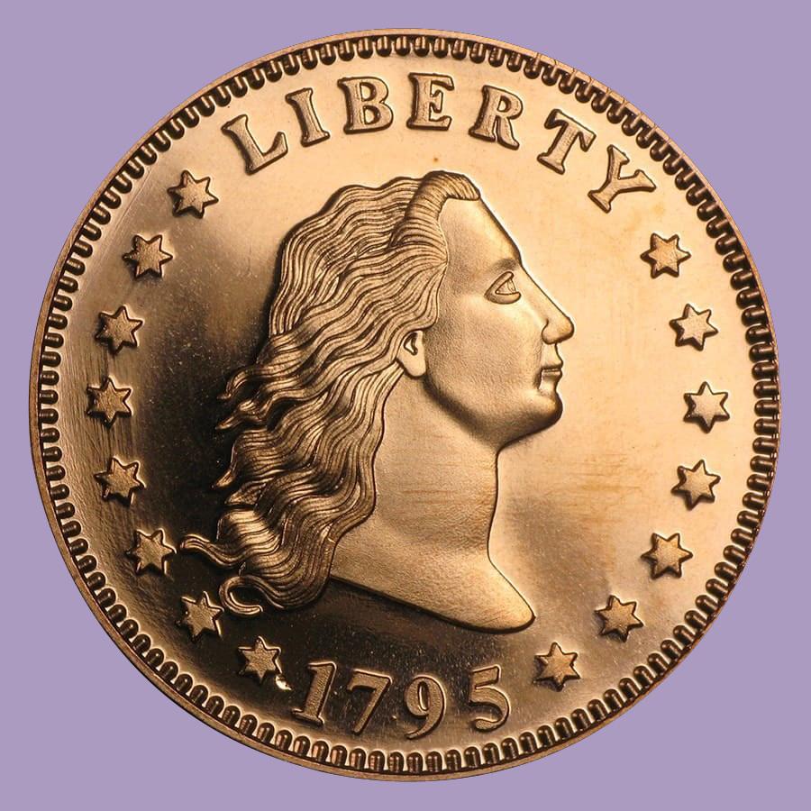 1 oz Copper Round - Flowing Hair Dollar: 1 oz Copper Round - Flowing Hair Dollar **|**|** 1 oz Copper Round - Flowing Hair Dollar #TLJ91678