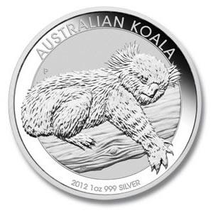 Australian Koala 1 Ounce Silver 2012: Australian Koala 1 Ounce Silver 2012 -- Australian Koala 1 Ounce Silver 2012 #TLJ34008
