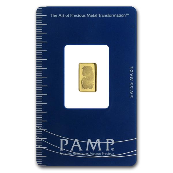 PAMP Suisse 1 Gram Gold Bar: PAMP Suisse 1 Gram Gold Bar -- PAMP Suisse 1 Gram Gold Bar #TLJ21320
