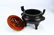 CHINESE HARDWOOD ZITAN TRIPLE FEET HANDLED CENSER WITH - 7