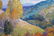 No Reserved Oil painting Autumn in the Carpathians - 3