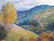 No Reserved Oil painting Autumn in the Carpathians - 5