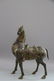 CHINESE ANCIENT BRONZE HORSE INCENSE CAGE