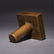 CHINESE BRONZE LONG HANDLE OFFICIAL SEAL - 6