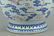 LARGE CHINESE PORCELAIN BLUE AND WHITE RED UNDER GLAZE - 6
