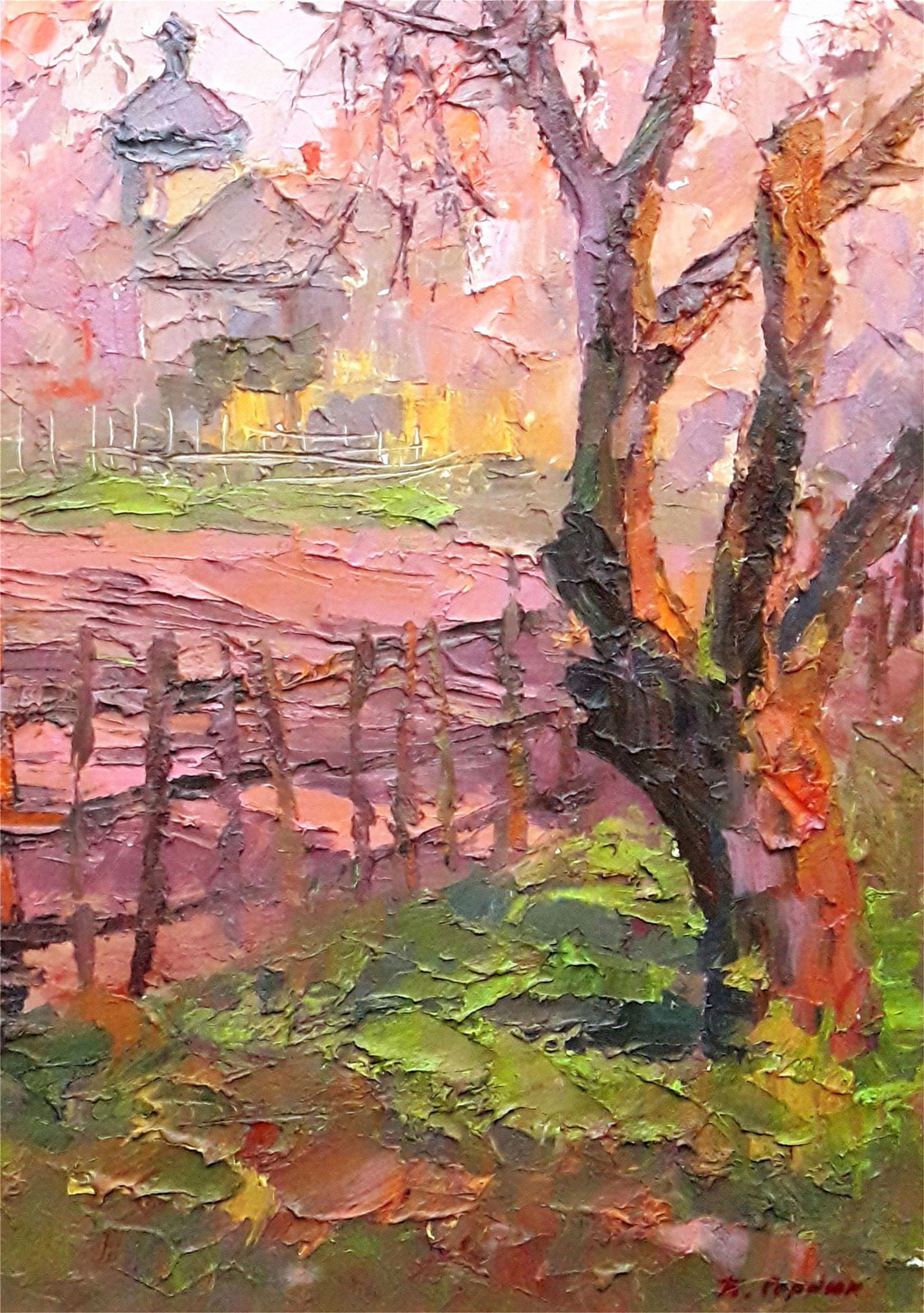 Oil painting Pink evening Serdyuk Boris Petrovich (1 of 6)