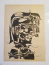 ZDZISLAW BEKSINSKI POLISH 1929-2005 INK ON PAPER