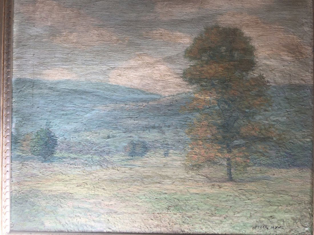 EDGAR PAYNE 1883-1947 OIL ON CANVAS (1 of 8)