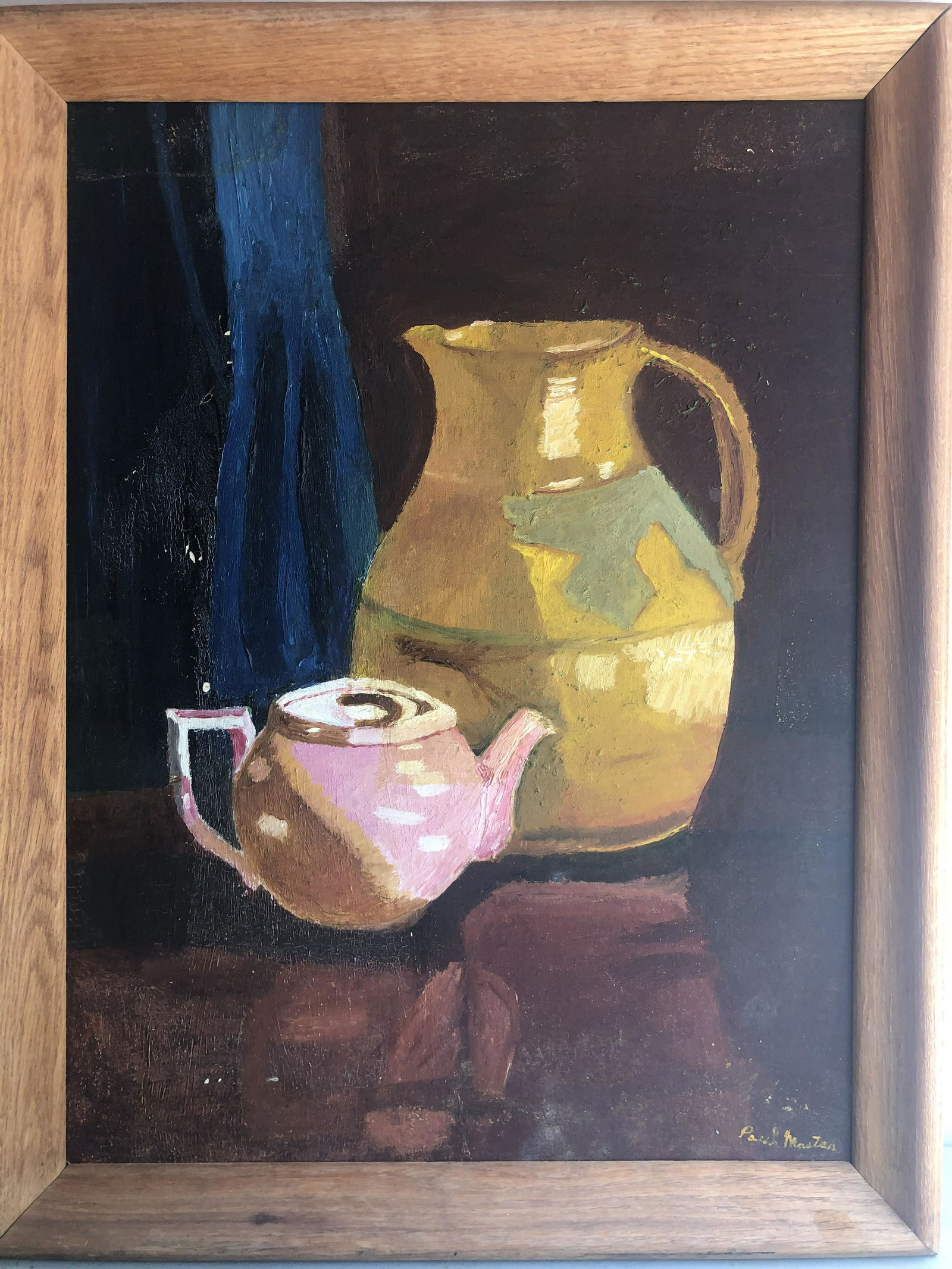 PAUL MARTIN OIL ON BOARD STILL LIFE (1 of 6)