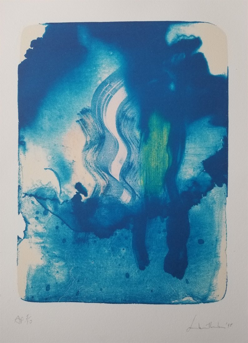 HELEN FRANKENTHALER 1928-2011 AMERICAN LITHOGRAPH IN CO (1 of 1)
