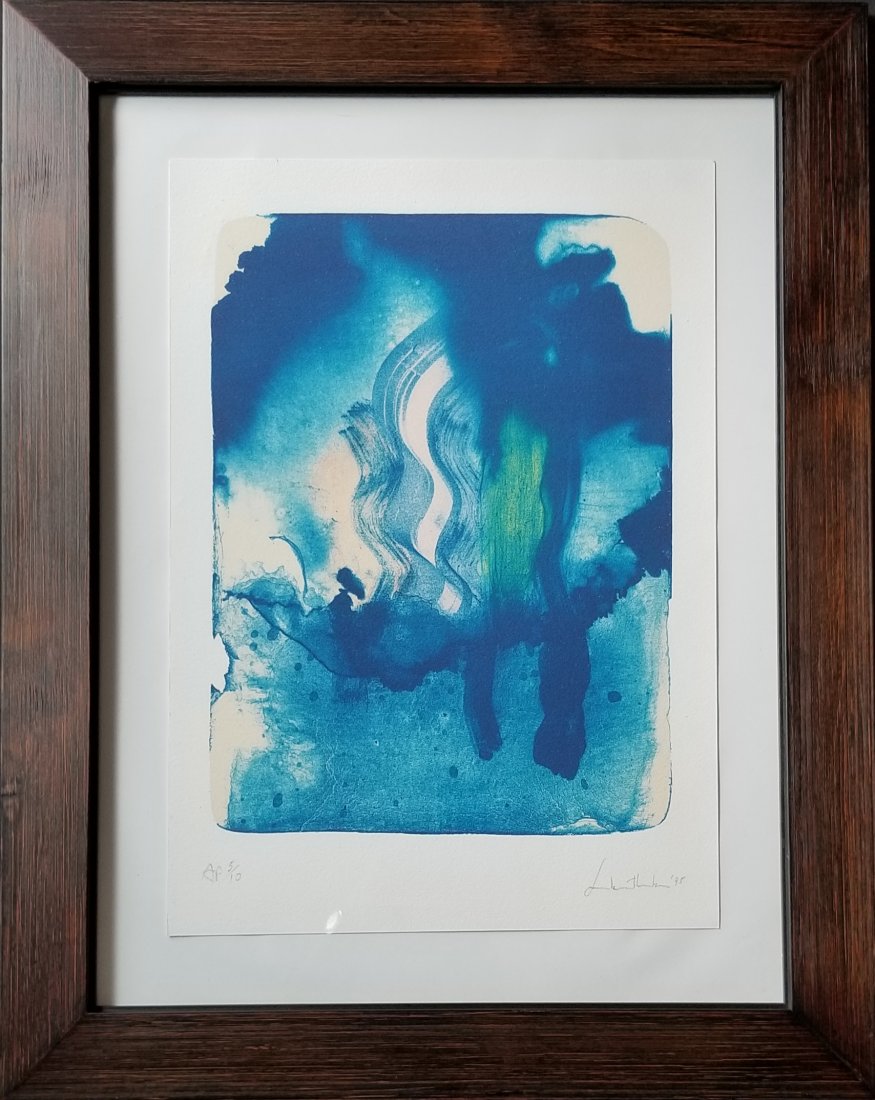 HELEN FRANKENTHALER 1928-2011 AMERICAN LITHOGRAPH IN (1 of 2)