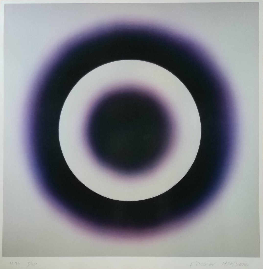 WOJCIECH FANGOR 1922-2015 COLOR SILK-SCREEN ON PAPER (1 of 1)