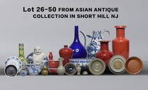 LOT26 TO 50 FROM ASIAN ANTIQUE COLLECTION IN SHORT HILL
