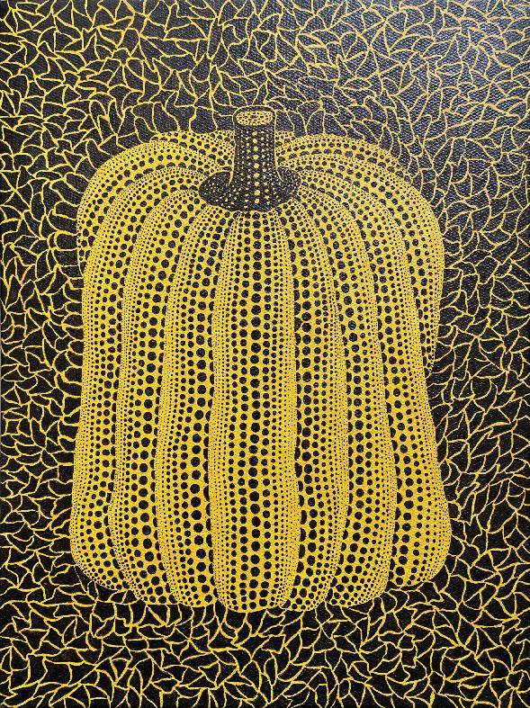 YAYOI KUSAMA YELLOW PUMPKIN OIL ON CANVAS (1 of 6)