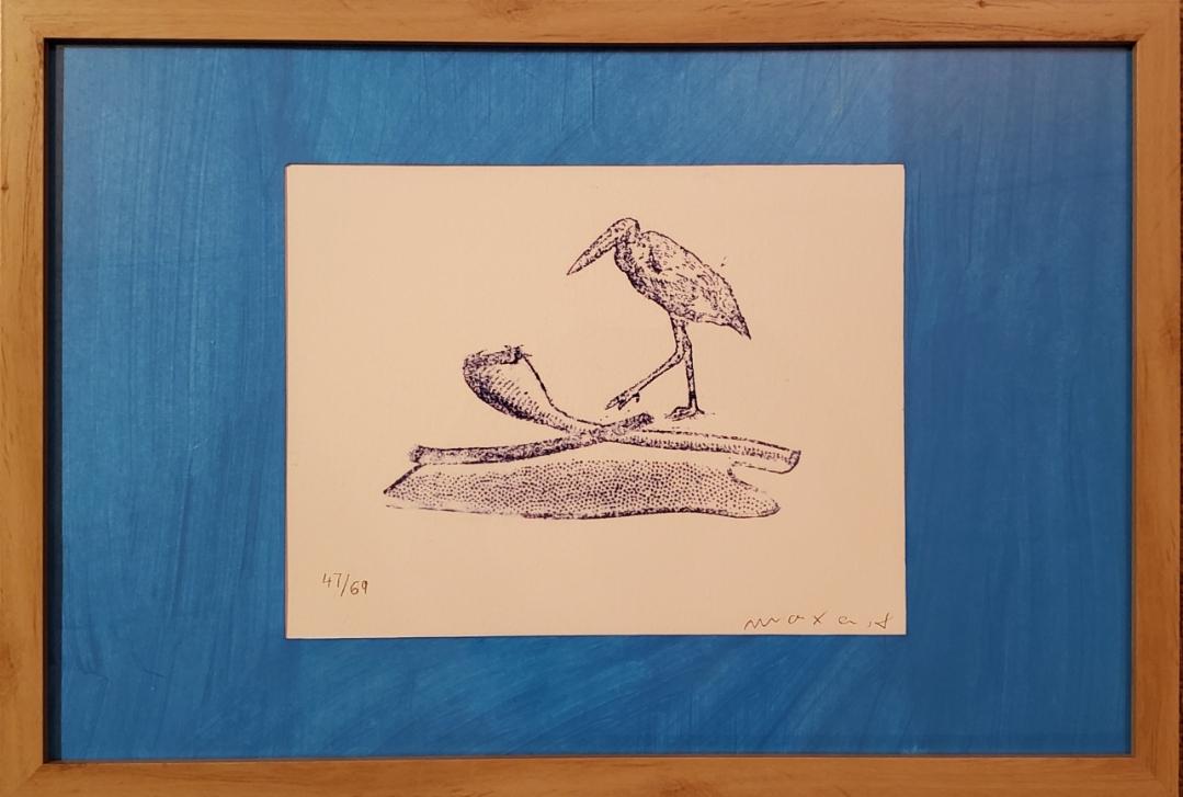 MAX ERNST 1891-1976 GERMAN PRINT ON PAPER NUMBER 47/69 (1 of 3)