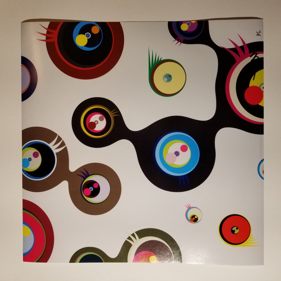 TAKASHI MURAKAMI JELLYFISH EYES LITHOGRAPH ON PAPER (1 of 2)