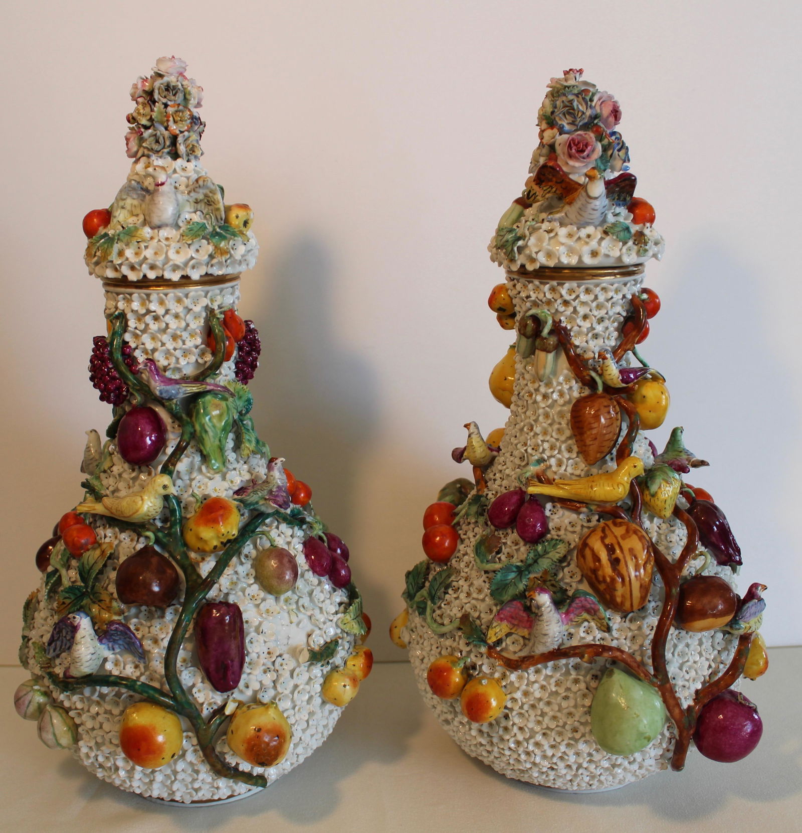 Schneeballen Pair Vases & Lids (1 of 2)