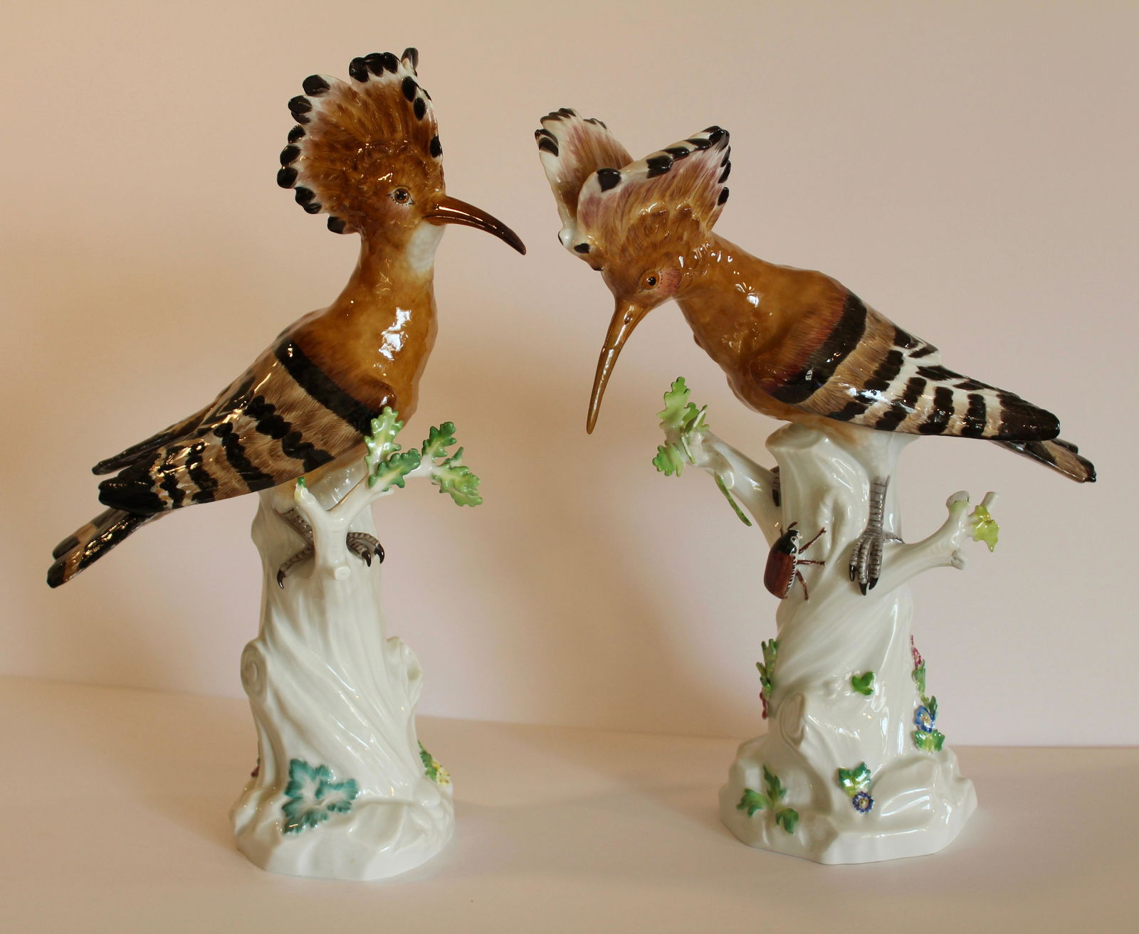 Meissen Pair Hopoo Birds Figurines (1 of 7)
