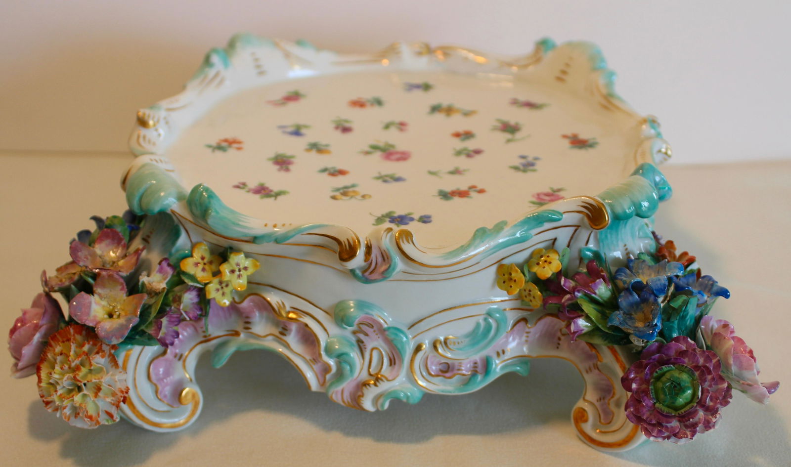 Meissen Flower Vase Stand or Pedestal (1 of 7)