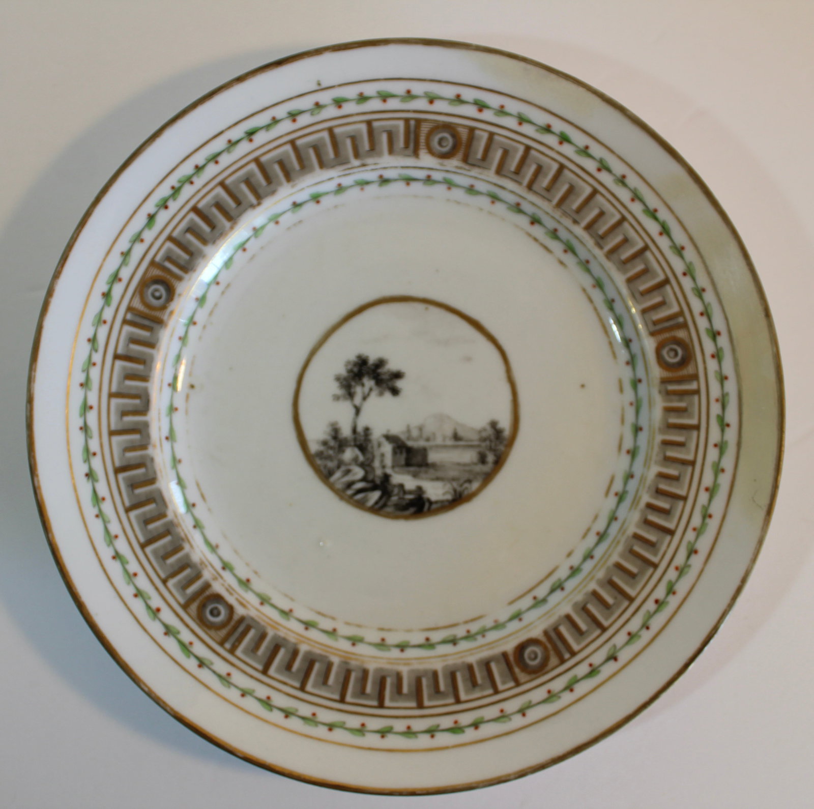 RUSSIAN 18TH/19TH CENTURY PLATE (1 of 4)