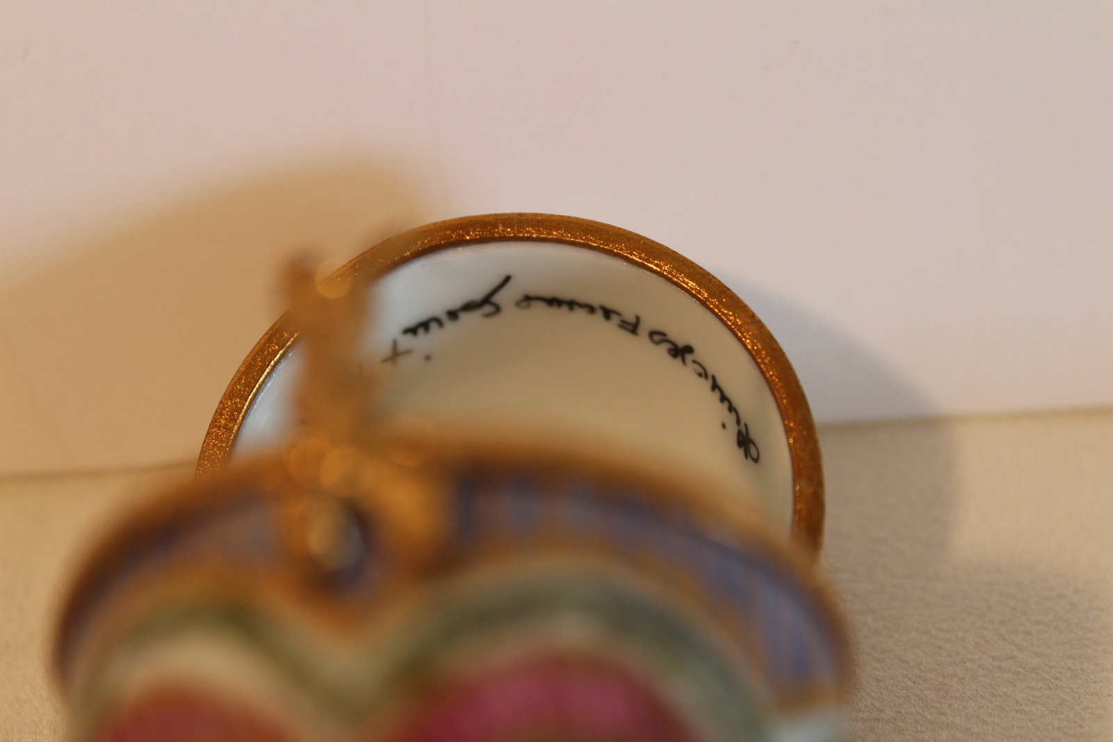 LIMOGES EGG TRINKET BOX - 2