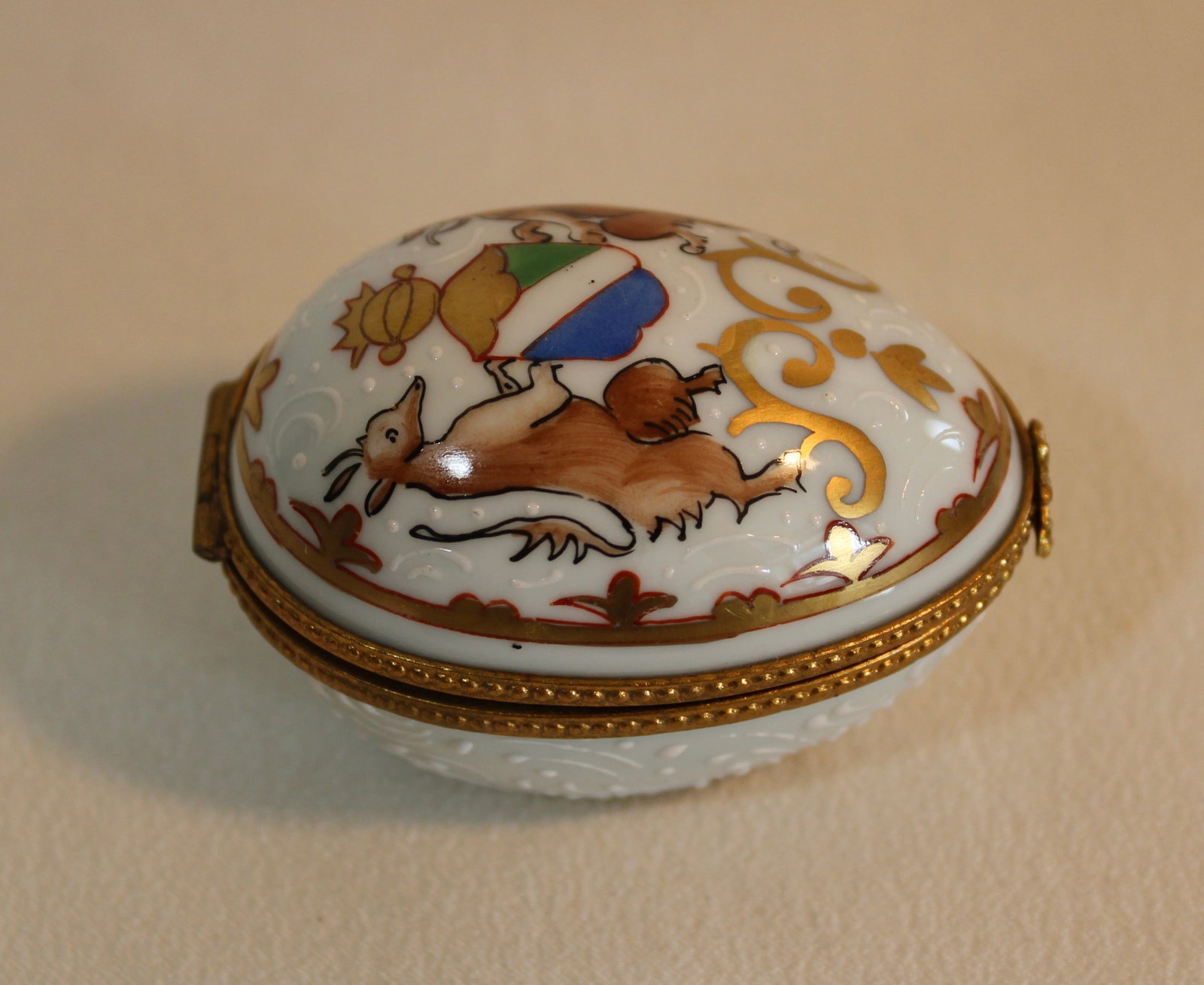LIMOGES EGG TRINKET BOX - 2