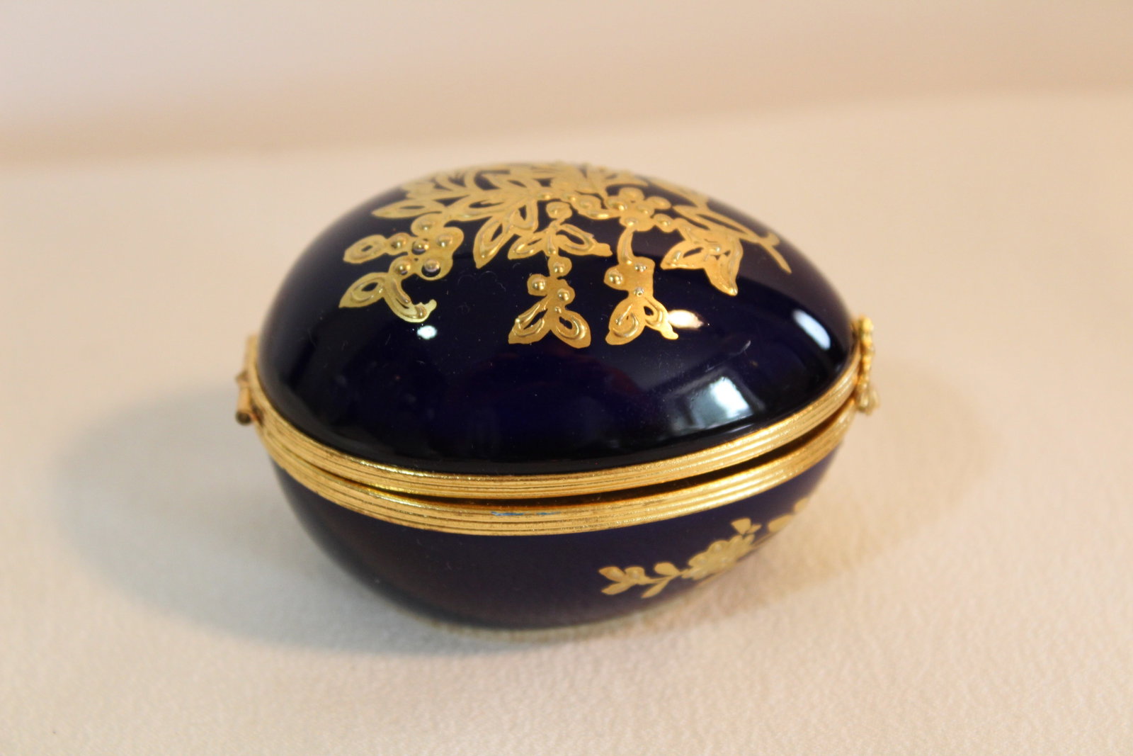 LIMOGES EGG TRINKET BOX - 2