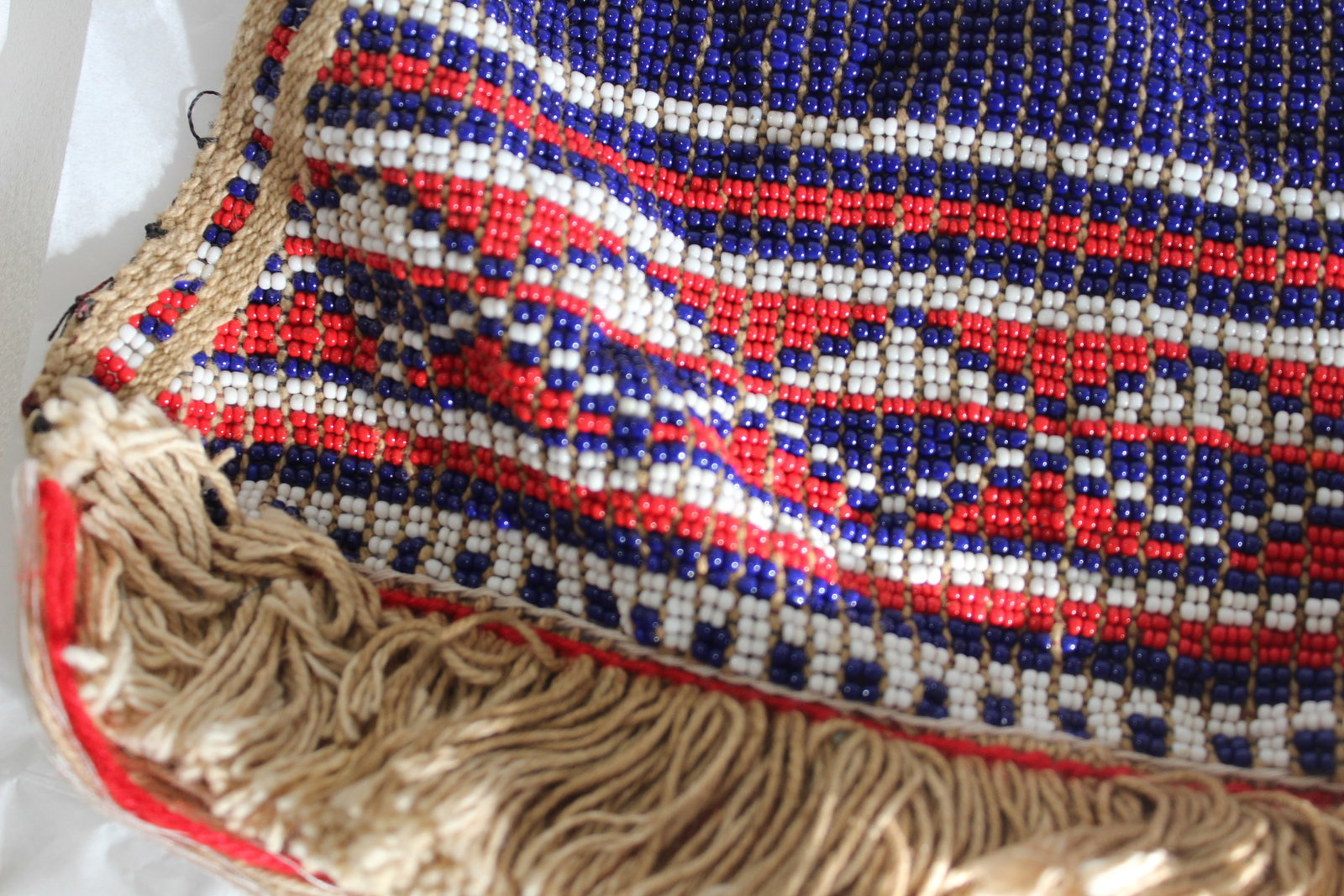 INDIAN BEADED APRON - 2