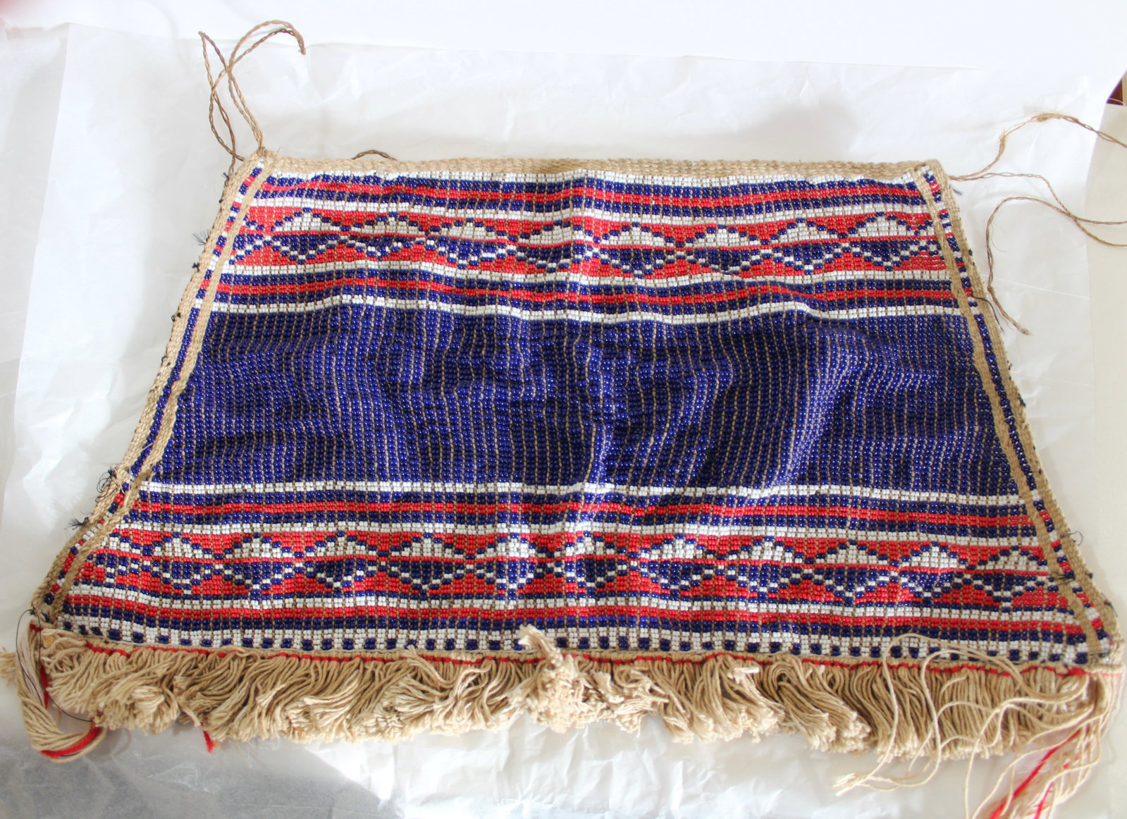 INDIAN BEADED APRON - 3
