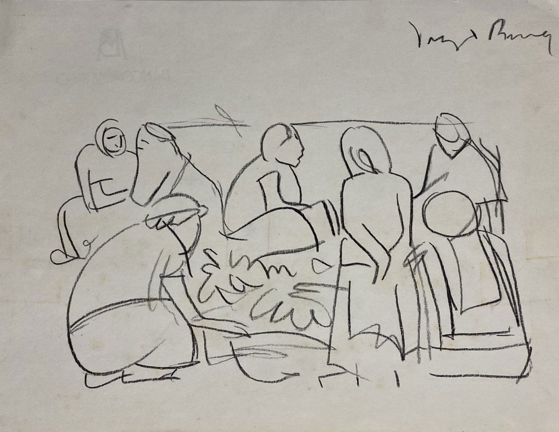 Diego Rivera: DescriptionDrawing on Paper 7 1/2 x 10 in. Diego María de la Concepción Juan Nepomuceno Estanislao de la Rivera y Barrientos Acosta y Rodríguez, known as Diego Rivera (December 8, 1886 – November