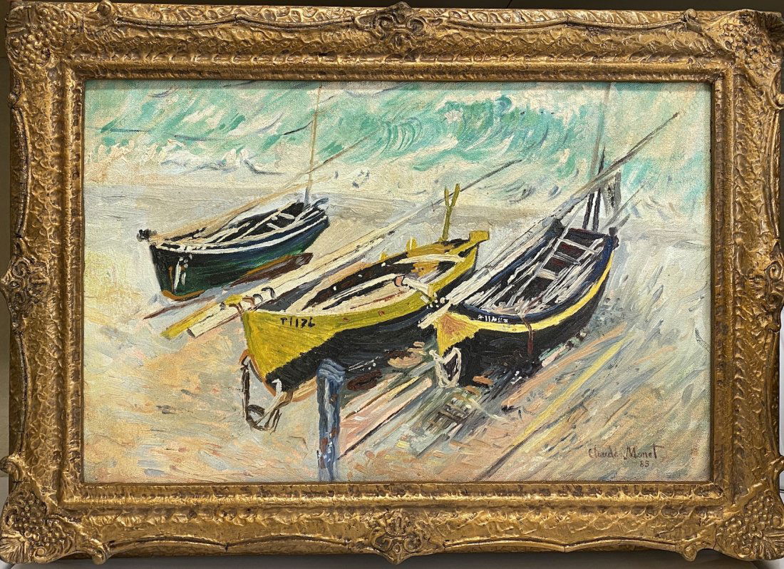 Claude Monet signed (1 of 4)