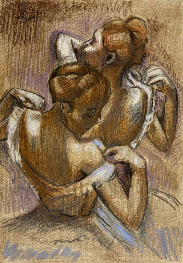 Edgar Degas signed (1 of 2)