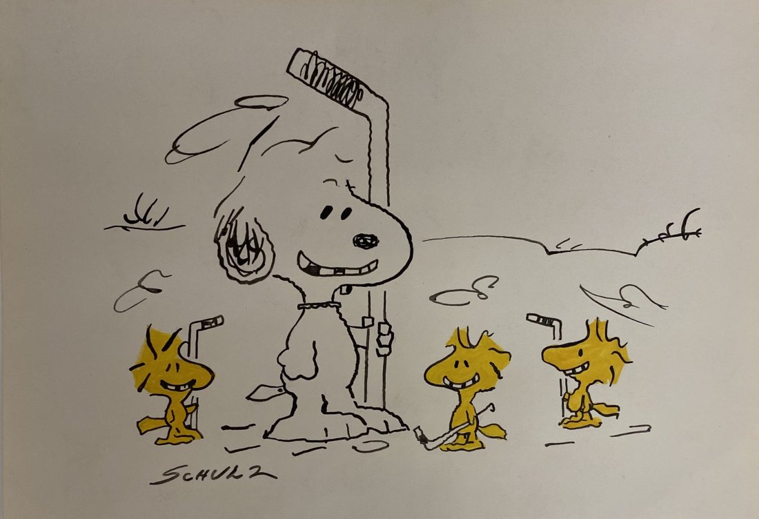 Charles M. Schulz signed (1 of 2)