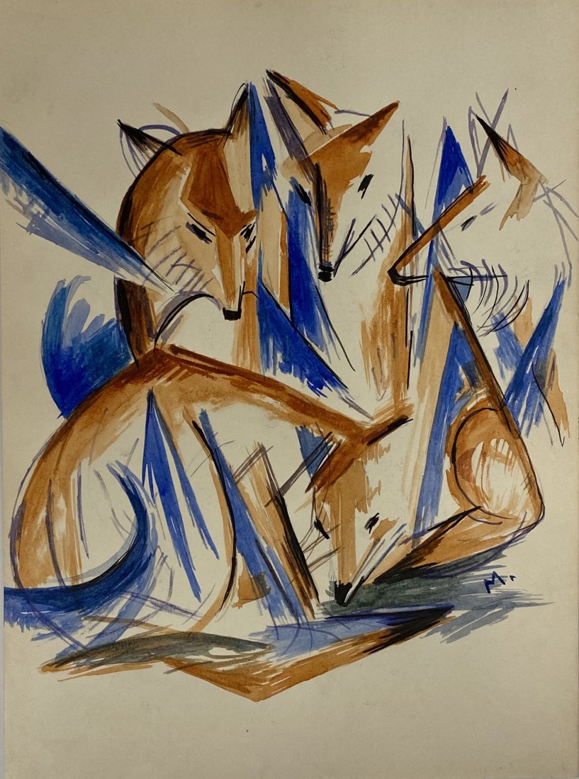 Franz Marc signed (1 of 2)