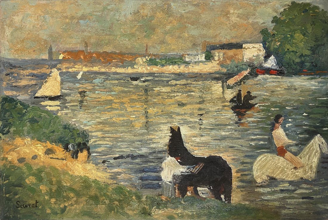 Georges Seurat signed (1 of 2)
