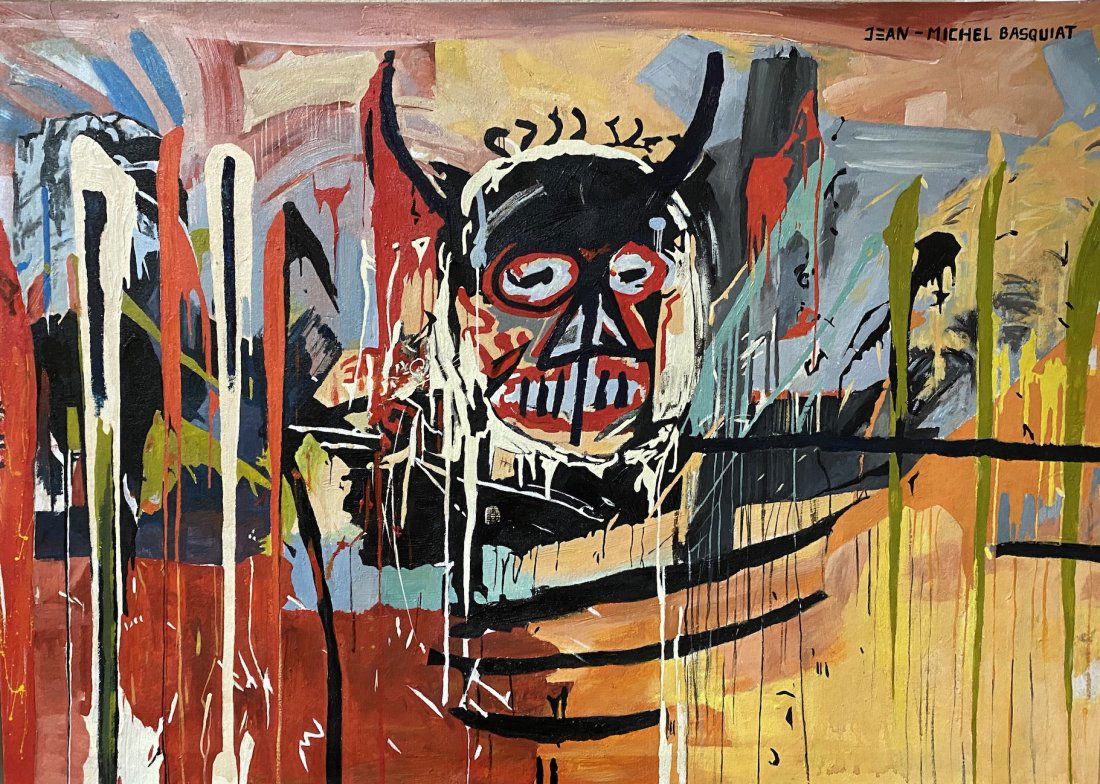 Jean-Michel Basquiat signed (1 of 2)