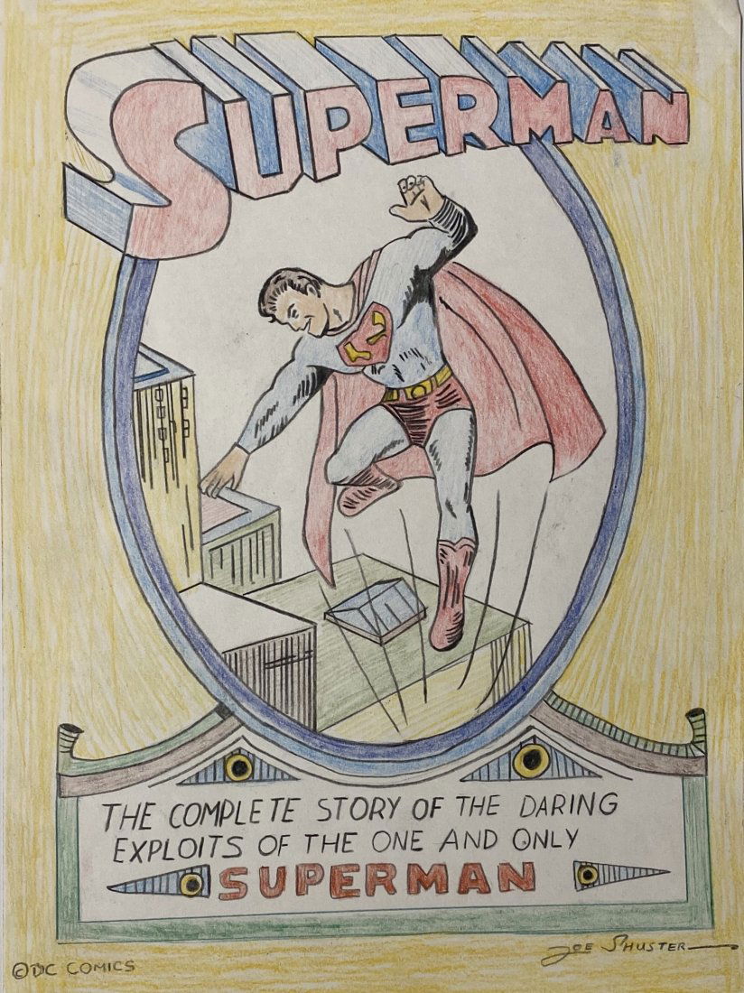 Joe Shuster signed (1 of 2)