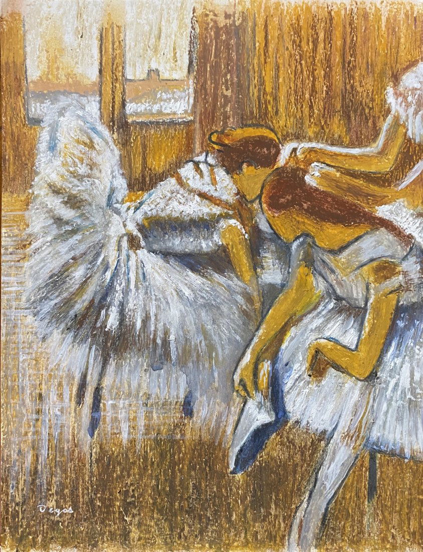 Edgar Degas signed (1 of 2)