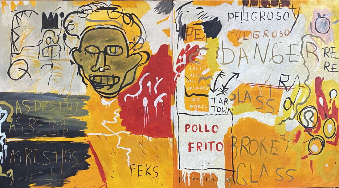 Jean-Michel Basquiat signed (1 of 2)