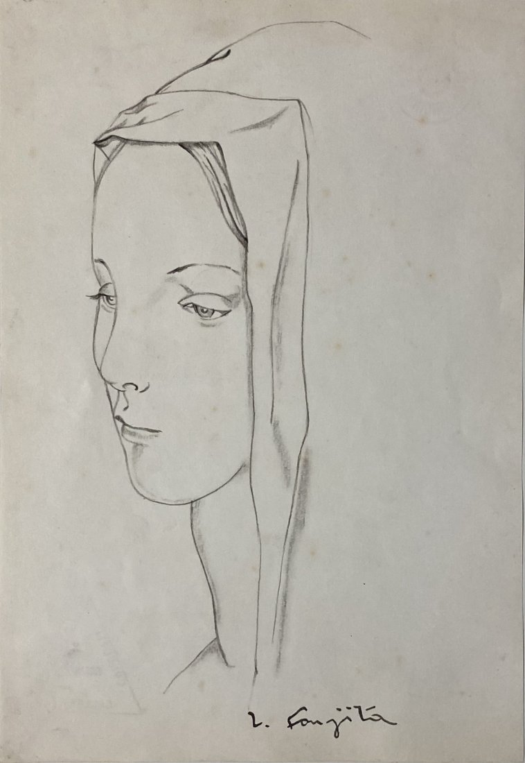 Tsuguharu Foujita signed (1 of 2)